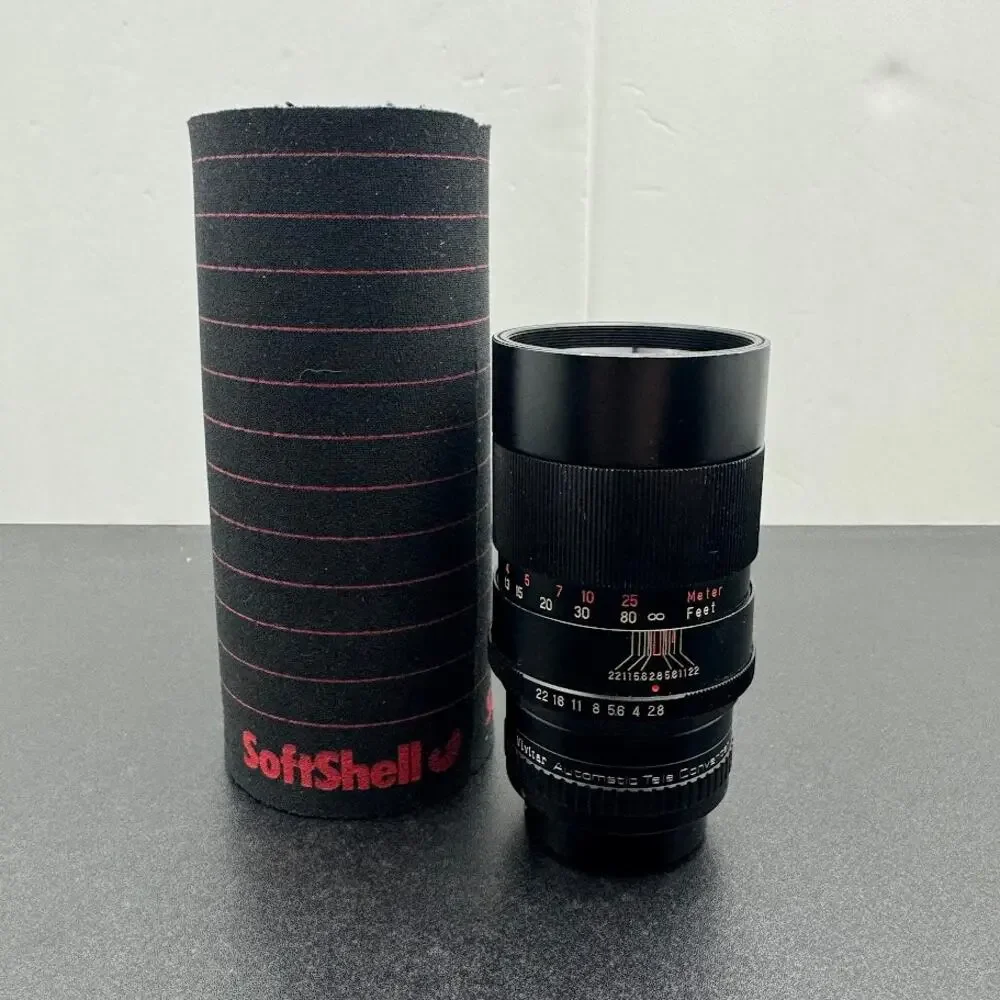 Auto Vivitar Telephoto 135mm 1:2.8 Lens with Automatic Tele Converter 2x-1 Japan